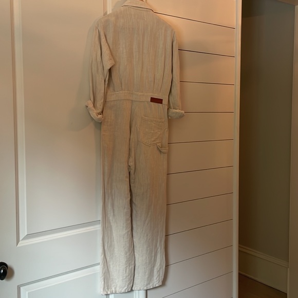 Rivet Utility “Bigwig” jumpsuit, linen, Size Small - Picture 9 of 11